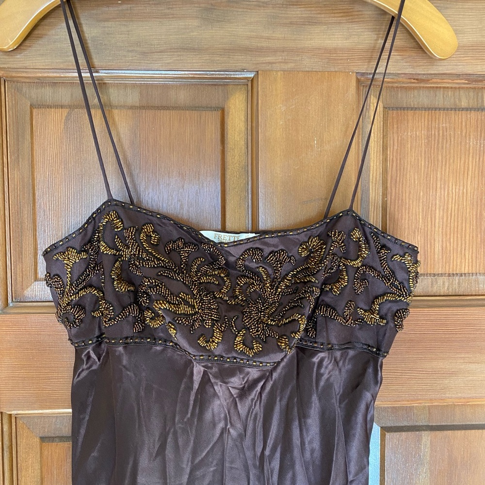 Frette 100% Silk long night gown-with tags